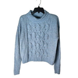 White House Black Market Cable Knit Sweater size small stretchy soft light